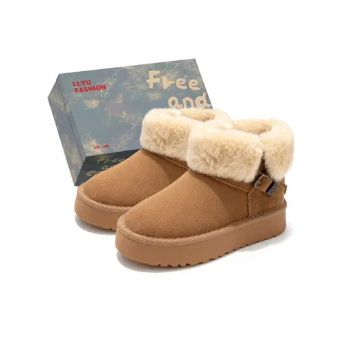 LELEYU Сноубутсы Женские