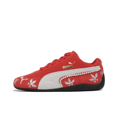 PUMA Speedcat Go Благоприятный дракон и феникс Свадебная обувь Xiu Устойчивый к истиранию низкий топ Повседневная обувь