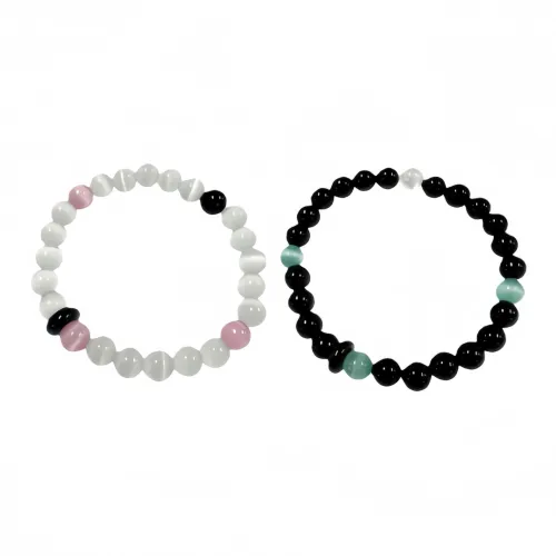 STUERY Стекло Кошачий глаз Браслеты Унисекс