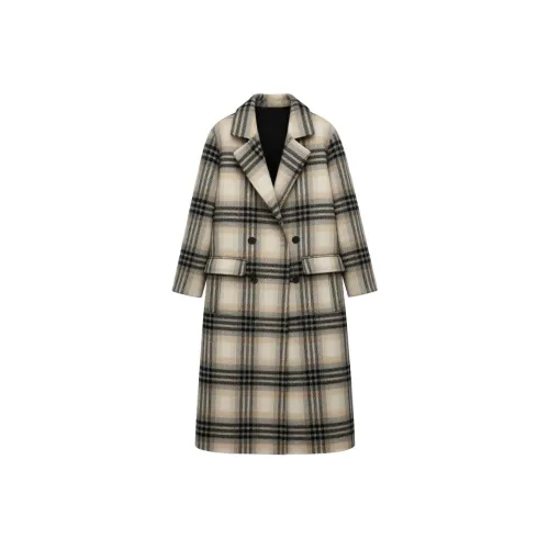 STGX Клетчатый Женский Пальто