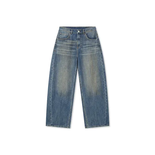 BONELESS Cut Jeans Blue Women's Jeans