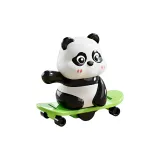 Спортивный панда-скейтборд