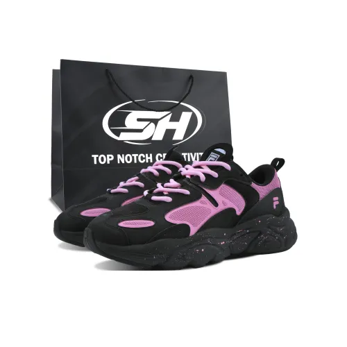 FILA Mars 2 Чернила Пудра с Черный Особенный Сумка для покупок Художественный Feel Устойчивый к истиранию Низкий Топ