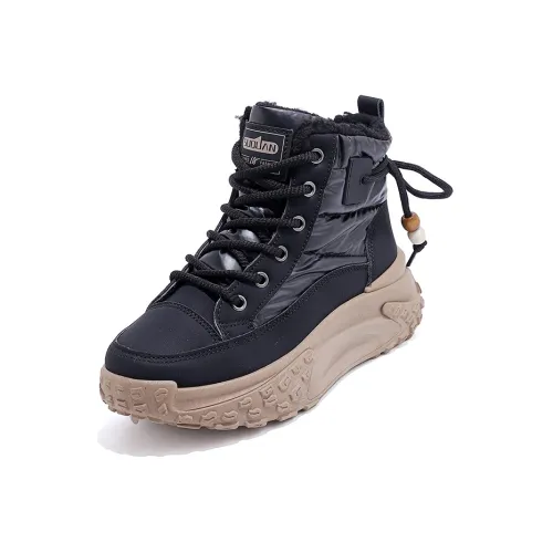 LINYOUJI Термический Удобный Снегобут Abrasion-Resistant MID Топ Утепленная Обувь Женская