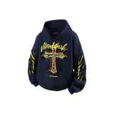 Темно-синий с флисовой подкладкой