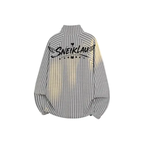 SNEIKLAU Светло-серый унисекс свитшоты