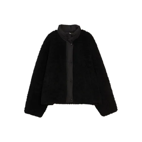 ELLE Черные Женские Бархатные Куртки