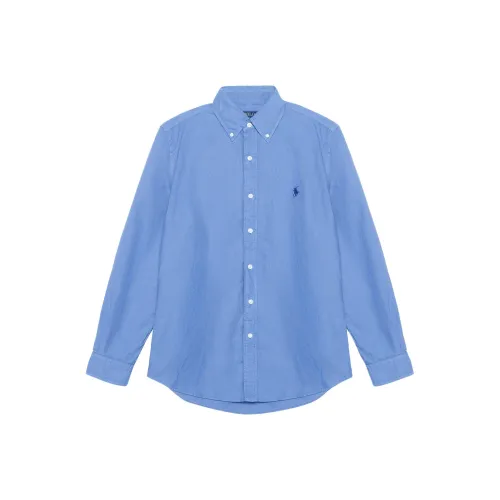Polo Ralph Lauren Рубашка Мужская Светло-Синяя