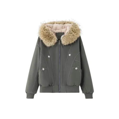 COVER TIME Хлопковый пуховик женский