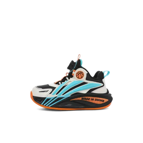 Puppytown Устойчивые к истиранию Отскок Slip-resistant Детские Баскетбольные кроссовки