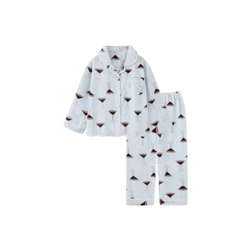 XIAFENYAN Синий Женские Пижамные Комплекты