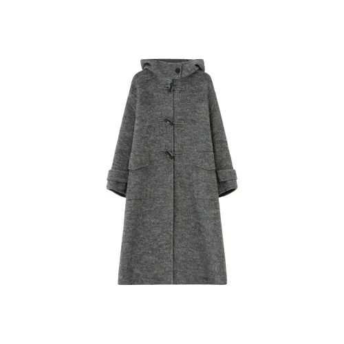 SOON FLOWER Серый Женский Пальто