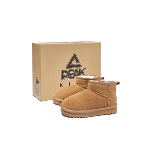 PEAK Противоскользящий Анти-КИК Износостойкий Водонепроницаемый Легкий Амортизация MID Детские зимние сапоги Детский