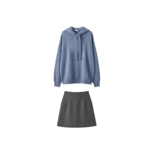 XIANGTIANE Женские Комплекты с Юбкой