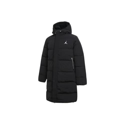 Джордан Черный Мужской Пуховик