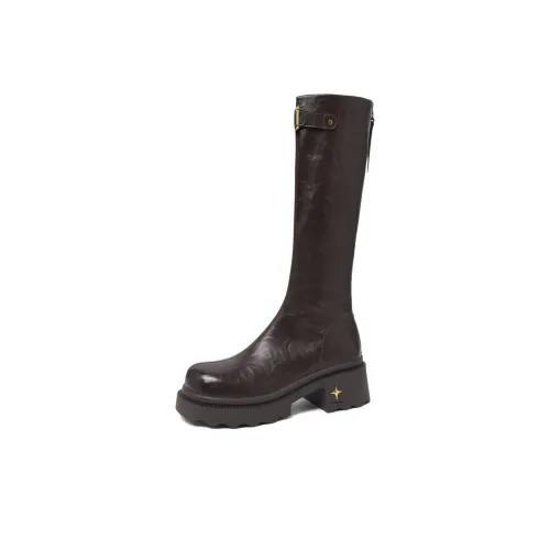 CAMEIDO Женские сапоги на высоком каблуке 5 см