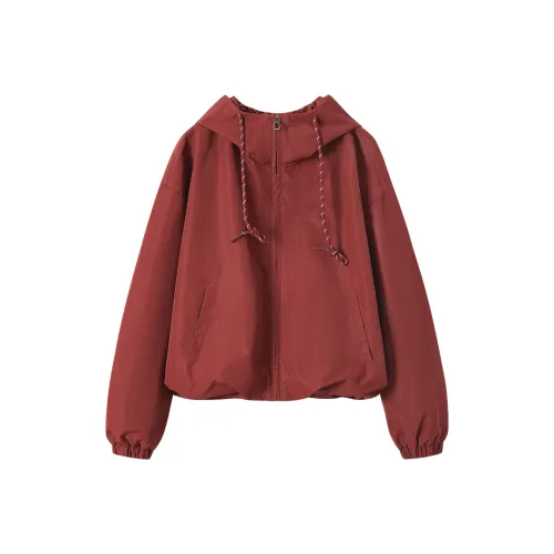 Still Quiet Повседневный Loose Fit Универсальный Укороченное Пальто Женское