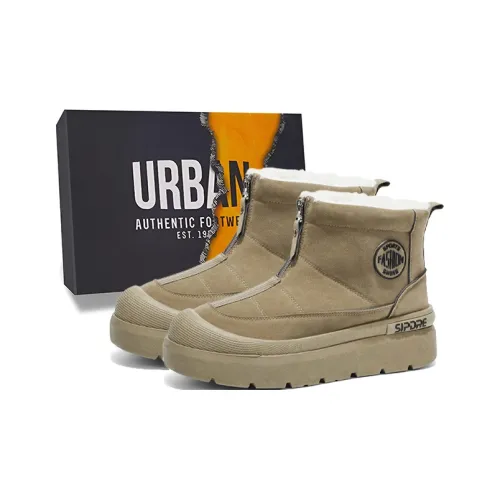 URBAN AUTHENTIC Теплоизоляционное покрытие устойчивое к истиранию противоскользящее короткие сноубутсы мужские