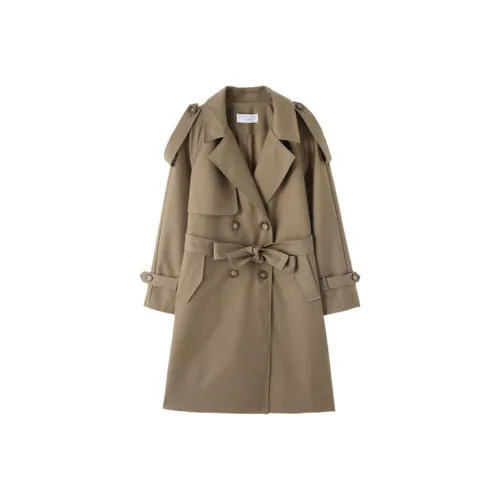 Mo Han Yi Mei Тренчкот Женские