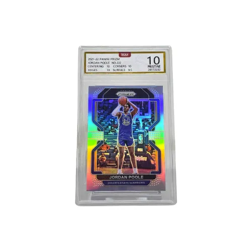 PANINI Jordan Poole Игрок Карта 2021 Warriors Коллекция Сертифицированные Карты 1 Размер