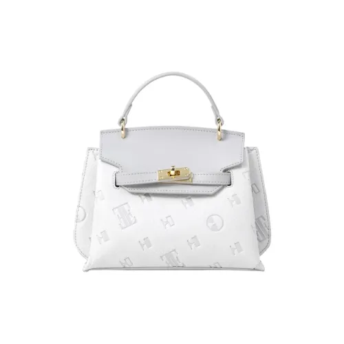 ELLE Синтетическая кожа ткань сумка среднего размера женская High Couture серый