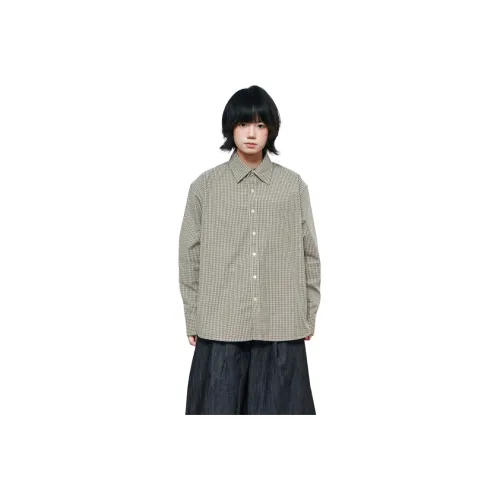 YIWANSHIDUO Серый Унисекс Рубашки