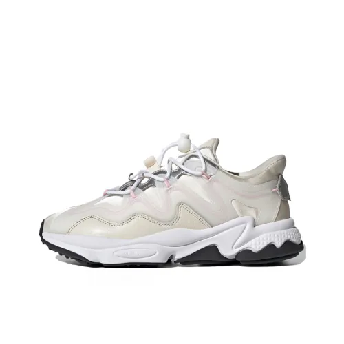 Adidas Originals Амортизация Противоскользящий Устойчивый к истиранию Низкий Топ Повседневная обувь Женская Экрю