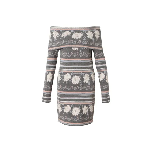 REMOULD Длинное платье с длинным рукавом женское