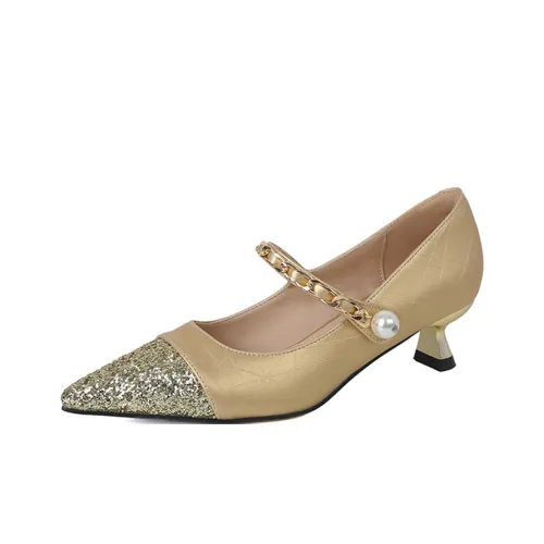 MABEL CO Узкий каблук Высокие каблуки 4CM Женские