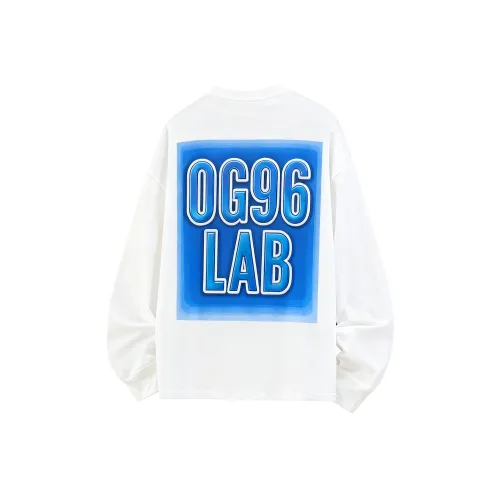 OG96 LAB Белый Унисекс T-рубашки