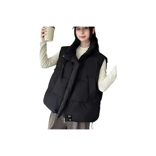 SZSX Черный Унисекс Пуховики