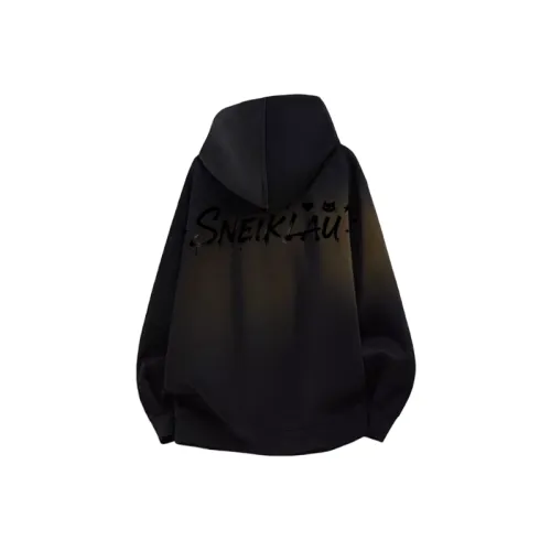 SNEIKLAU Темно-синий синий унисекс свитшоты