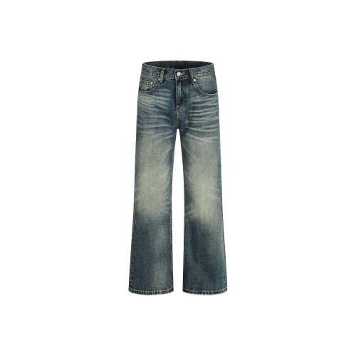 NewJnxs Темно-синий женский джинсы