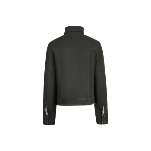 H YXIANG Укороченный хлопковый пуховик унисекс