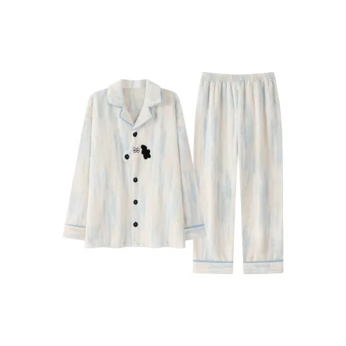 QIAONITONG Изображение Цвет Мужской Пижамный Комплект