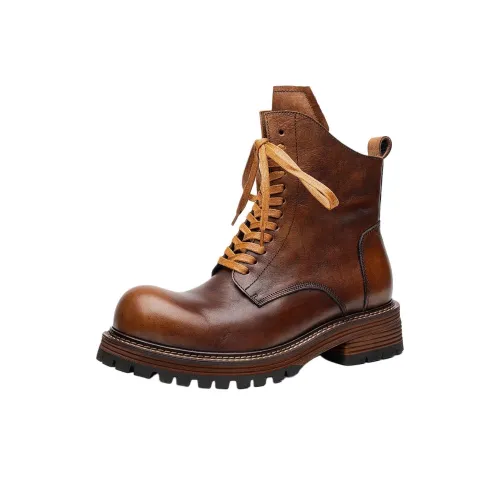 FED Martin Boots Coffee Men's