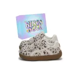 Белый леопард с принтом + эксклюзивная коробка для обуви