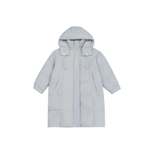 ZUANHOU Ледяной Синий KIDS Пуховики