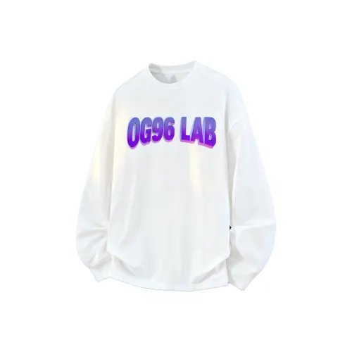 OG96 LAB Белый Унисекс T-рубашки