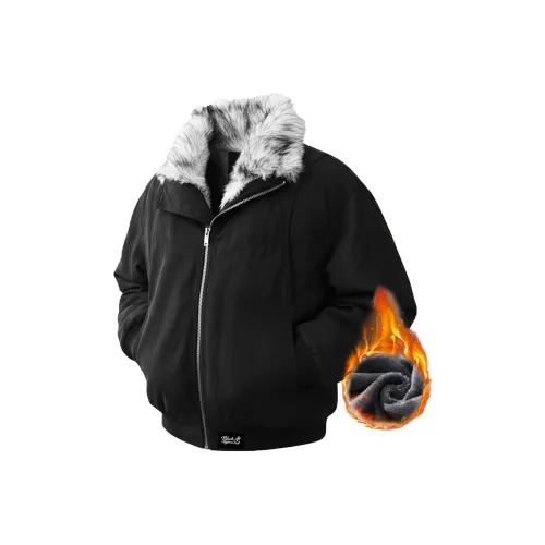 BLACK AT x [cleanfit] Хлопковый пуховик унисекс