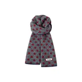 [Gray] Полка-дот Подол Шарф Mio Mio