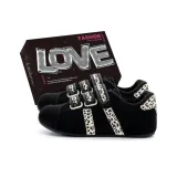 Леопардовый принт, черный, эксклюзивная коробка для обуви