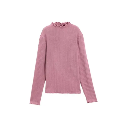 Mo Han Yi Mei Трикотаж Женский Серый Розовый