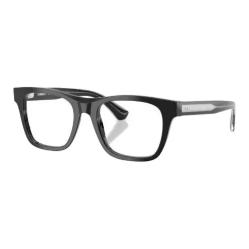 Burberry Ацетатные Квадратные Очки с Диоптриями Мужские Черные