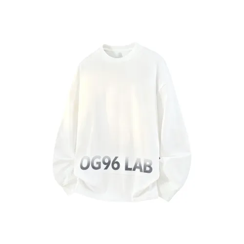 OG96 LAB Белый Унисекс T-рубашки