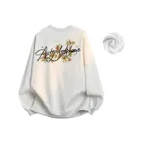 Бело-серый вереск (утолщенная флисовая подкладка)