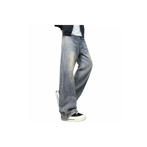 SAME FLOW Унисекс Джинсы