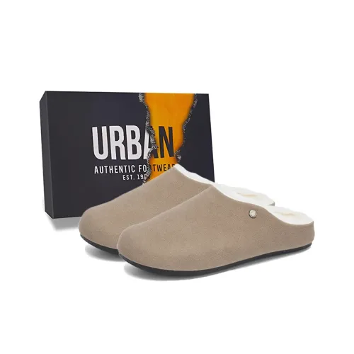 URBAN AUTHENTIC Резиновая подошва противоскользящие устойчивые к истиранию домашние тапочки мужские