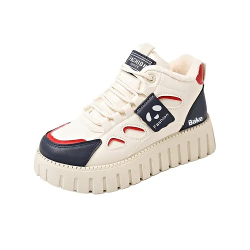 Bake MID Топ Толстая подошва Кроссовки Женские