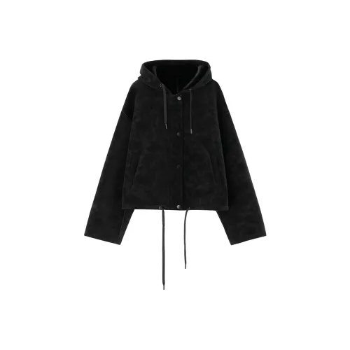 SOON FLOWER Кожа Куртка Женская